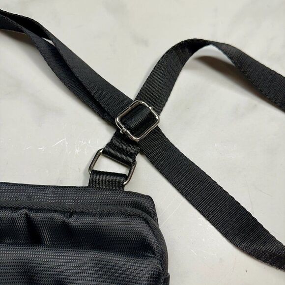 ETA Everyday Travel Adventure Multi-Pocket Black Crossbody Purse Lightweight Bag - Picture 6 of 14
